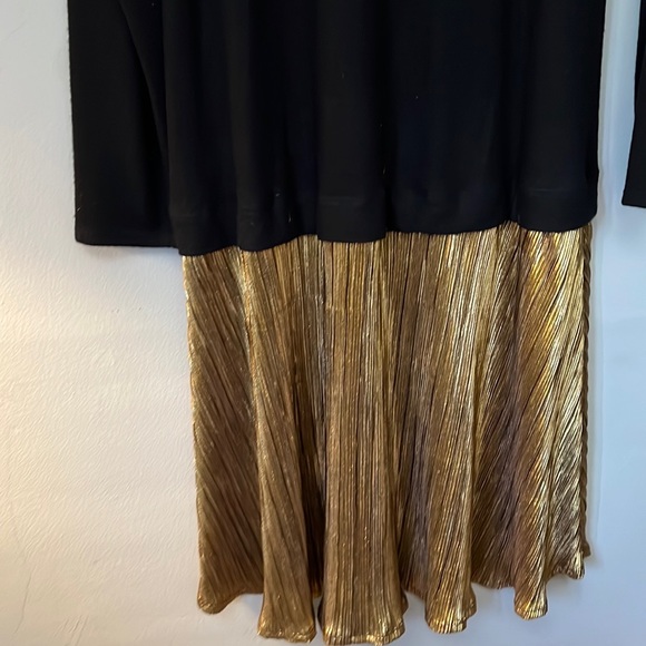 Go Couture Contrast Long Sleeve Dress XL NWOT - Picture 7 of 7